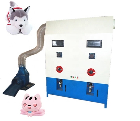 繊維の注入口機械を詰めているぬいぐるみのための機械を満ちるテディを詰める物質的な枕繊維はもてあそぶ